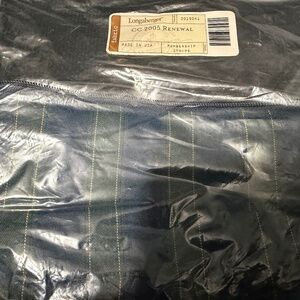 Longaberger Collector Club Liners - 2005 Renewal & Tarragon Booking